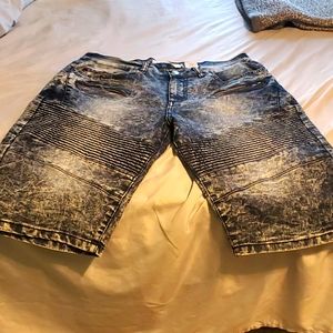 Akademiks Jean Shorts